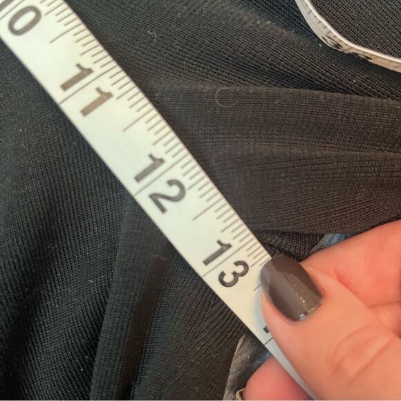 Ming Wang Black Slinky Cropped Pants Size XL - Picture 4 of 5